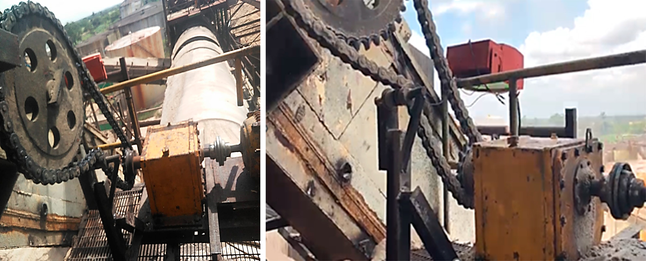 engranajes en ingenios azucareros