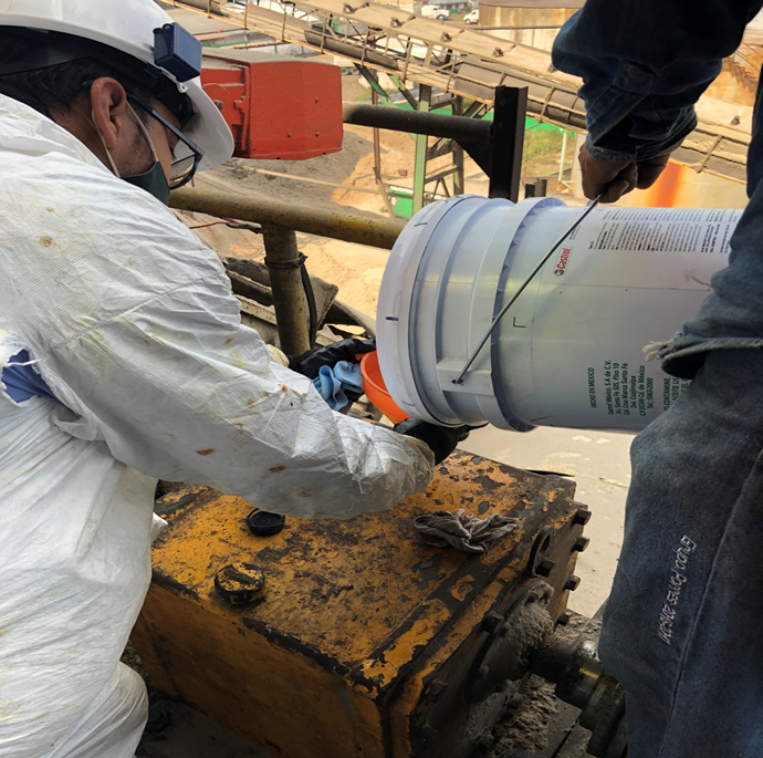 lubricación de engranajes