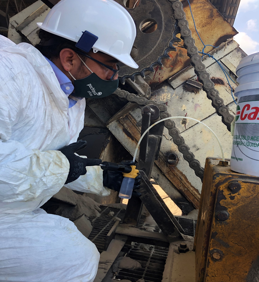 lubricación de las máquinas para industria azucarera