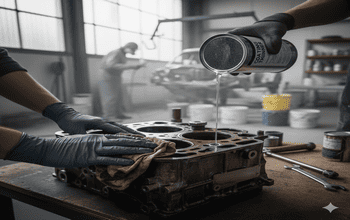 Cómo funciona el thinner como recubrimiento industrial?